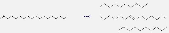 1-Octadecene can be used to produce (E)-17-tetratriacontene